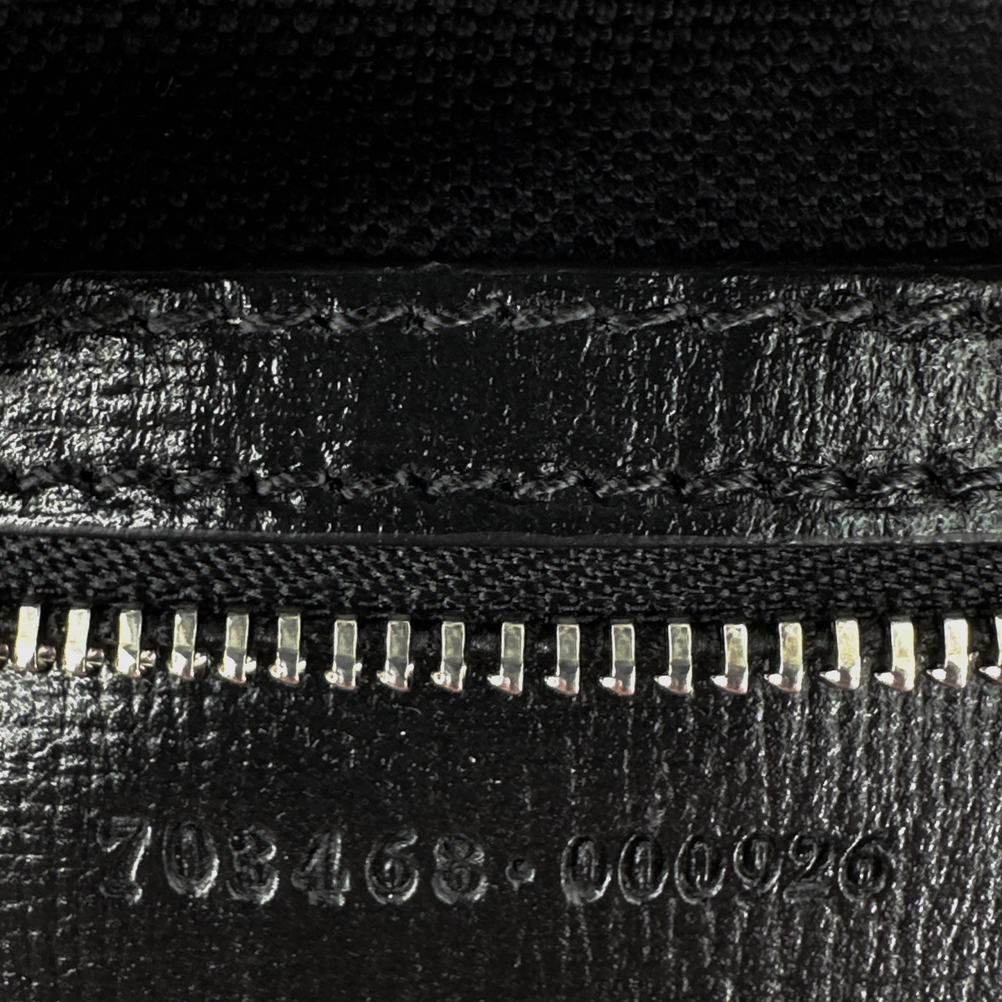 GUCCI Small Crossbody Bag with Interlocking G in Black Supreme