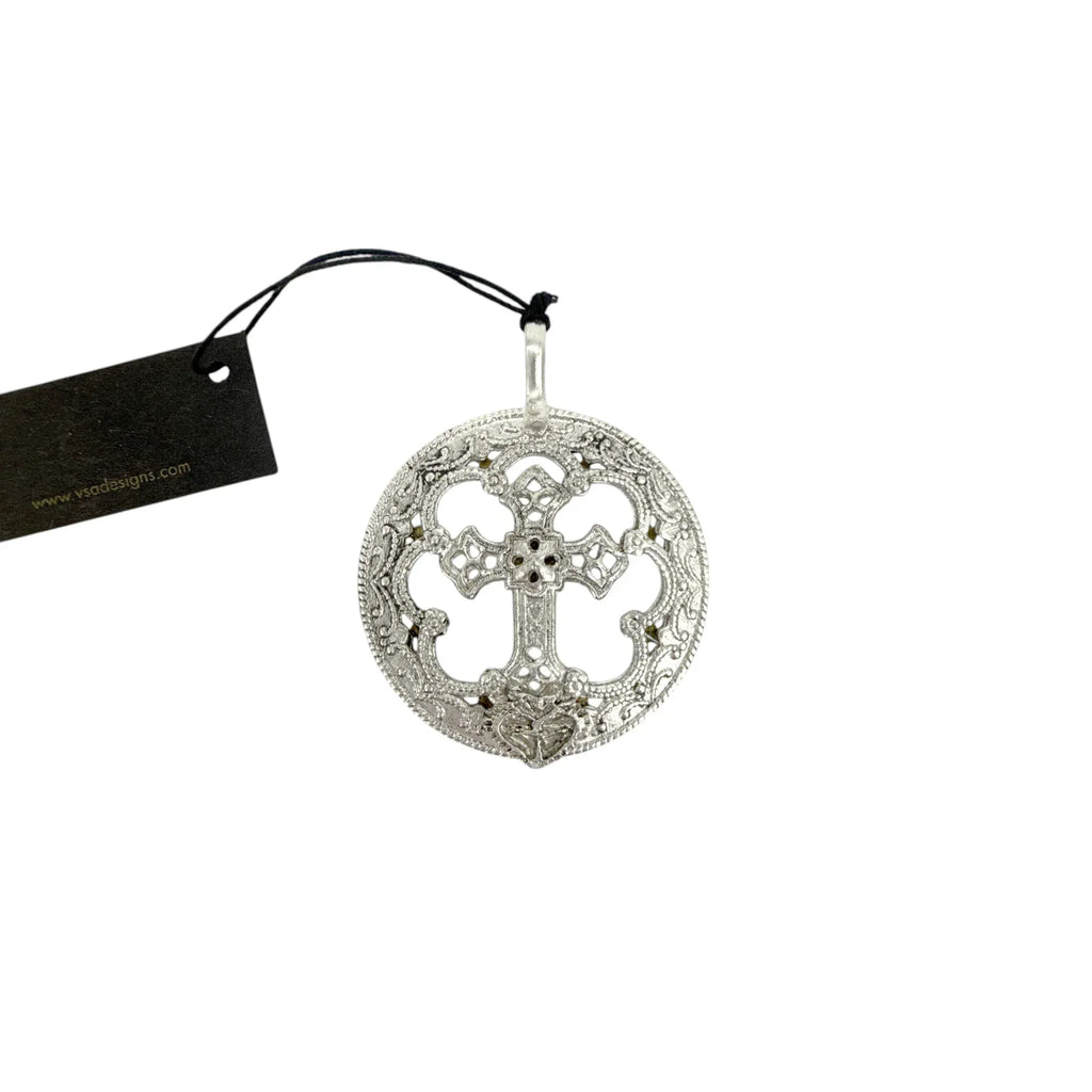 VIRGINS SAINTS & ANGELS VSA Basilica Hope Medallion in Silver - flyKAMP