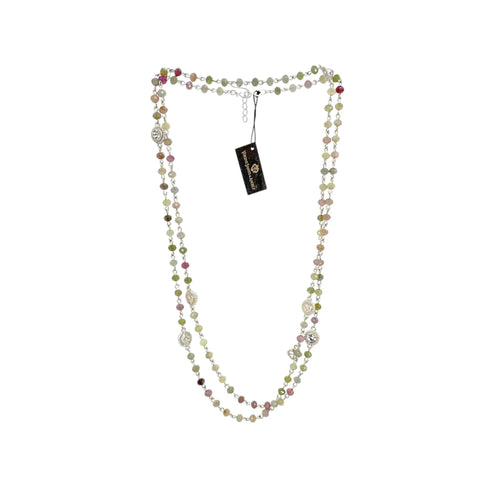 VIRGINS SAINTS & ANGELS VSA Wrap Precious Sapphire Beads in Silver - flyKAMP