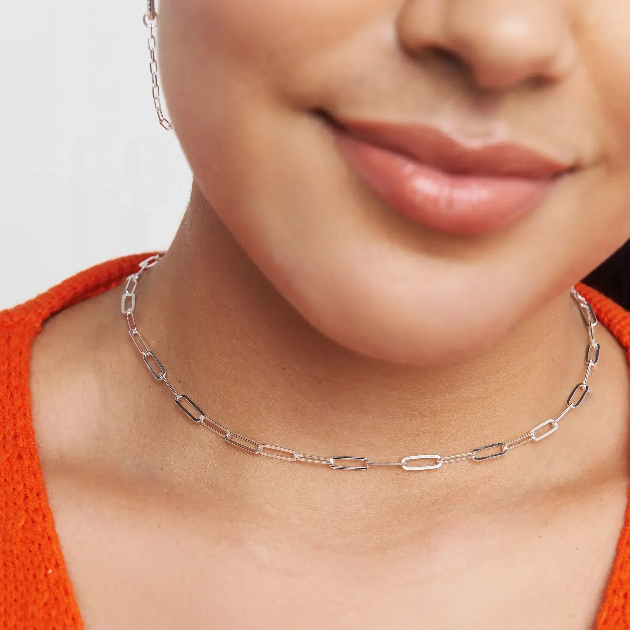 SILPADA Graffetta Matte Necklace in Sterling Silver - flyKAMP