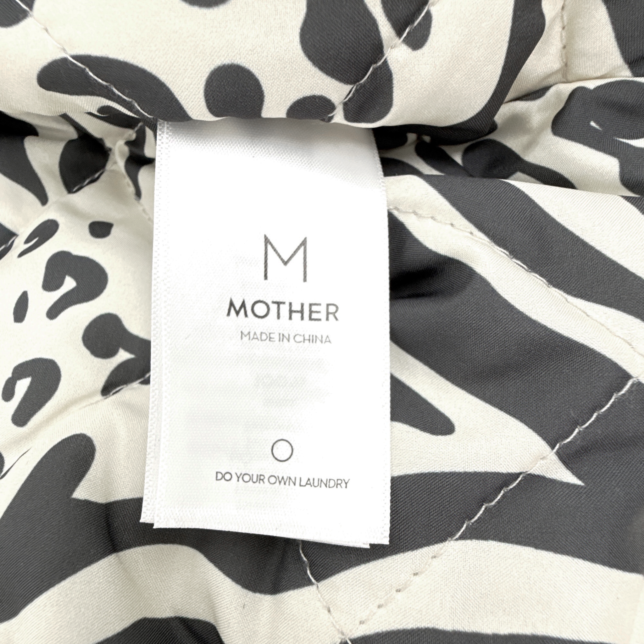 MOTHER The Big Time Jacket in Egret Drunk in Love M Mother