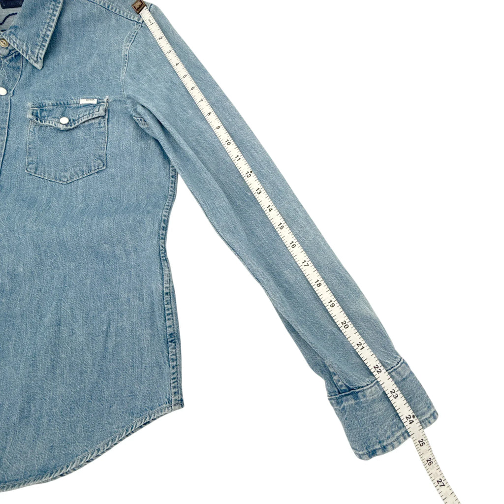 MOTHER The Honey Button-up Shirt in Take a Trip With Me M - flyKAMP