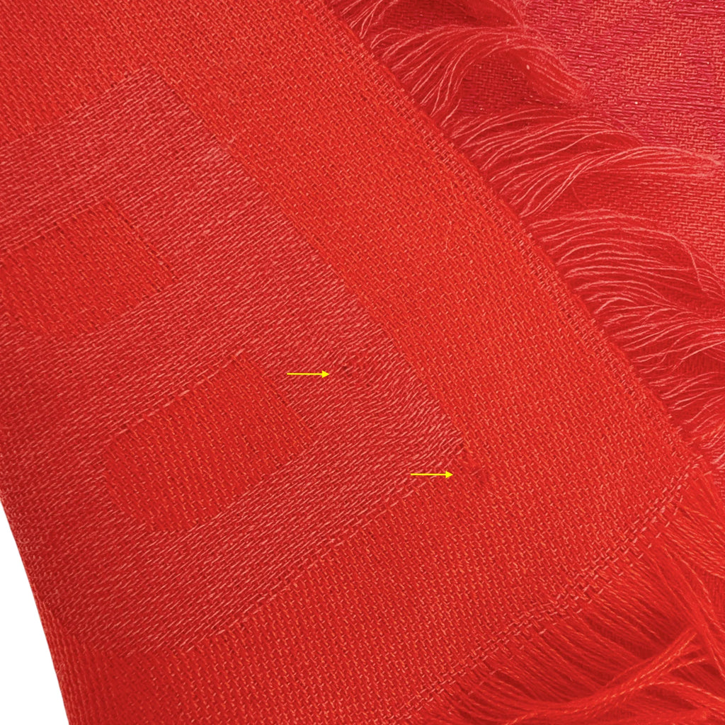 BURBERRY TB Metallic Monogram Square Silk Blend Scarf - flyKAMP