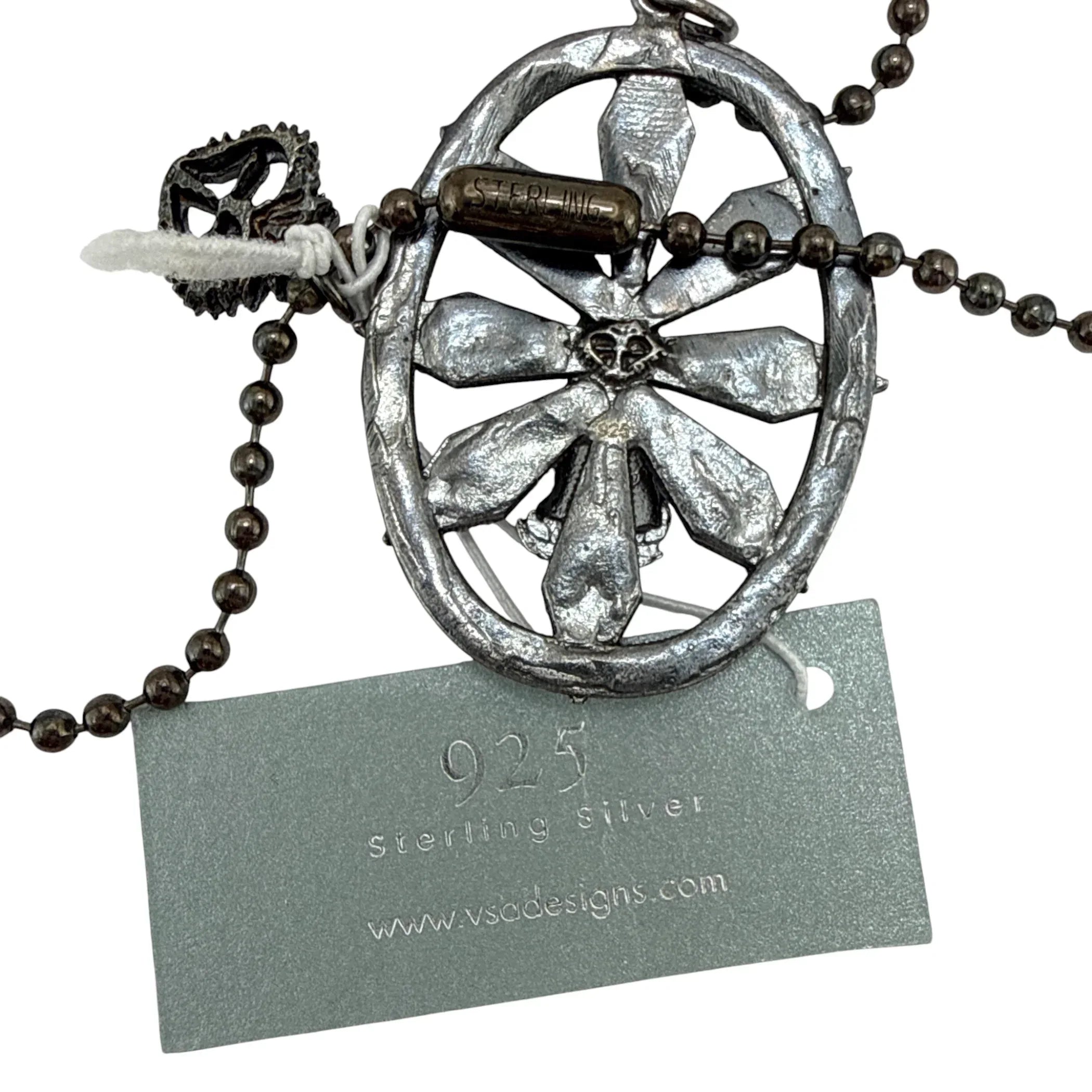 VIRGINS SAINTS & ANGELS VSA Twilight Virgin Charm in Gunmetal - flyKAMP