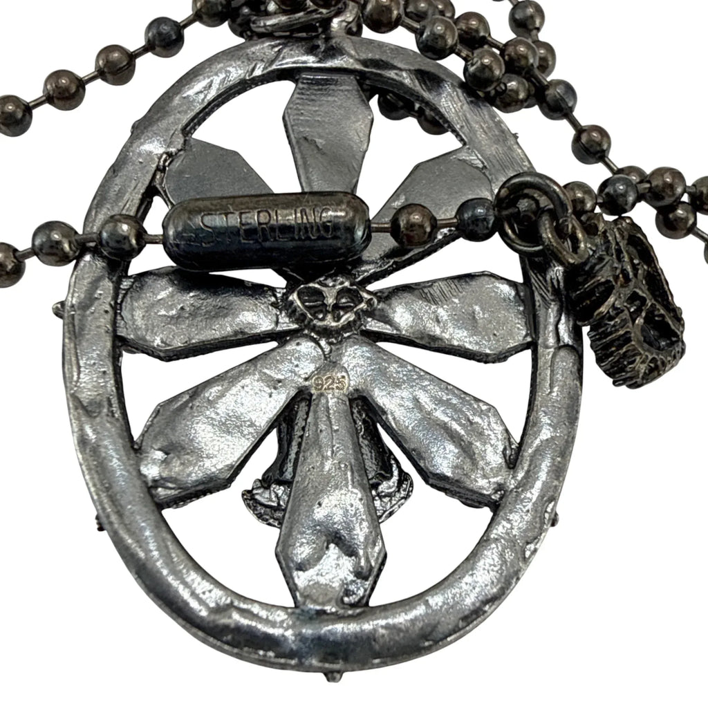 VIRGINS SAINTS & ANGELS VSA Twilight Virgin Charm in Gunmetal - flyKAMP