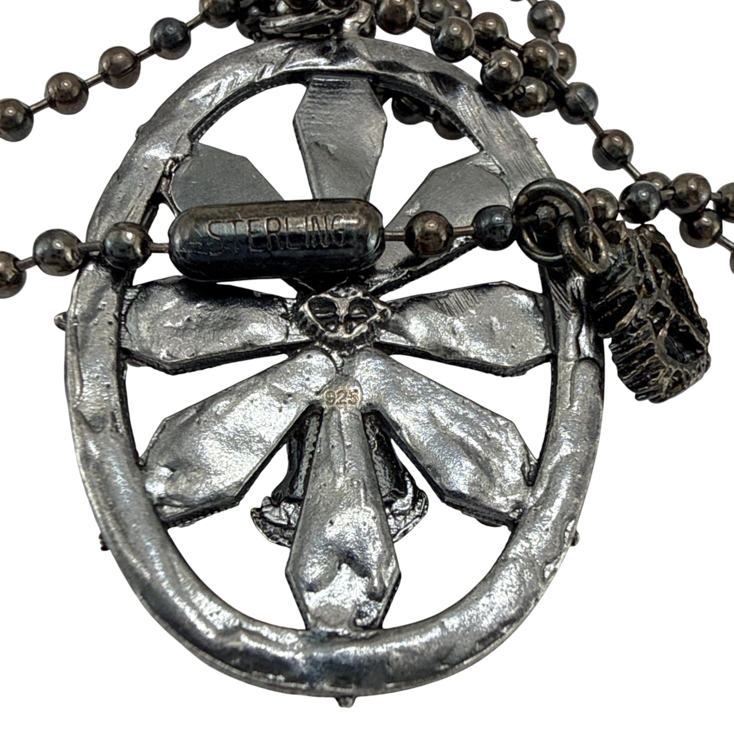 VIRGINS SAINTS & ANGELS VSA Twilight Virgin Charm in Gunmetal