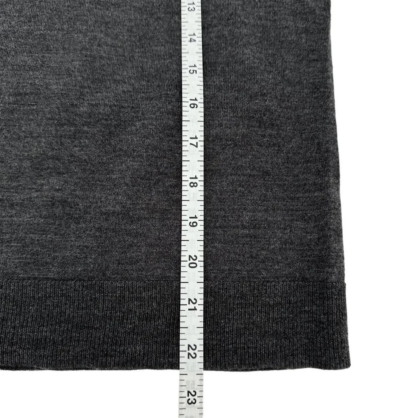 J.CREW Margot Crewneck Sweater in Charcoal XS - flyKAMP