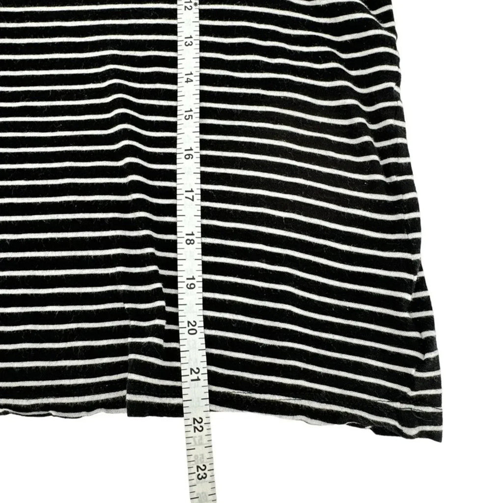 RtA Quinton Tee Black Stripe S - flyKAMP