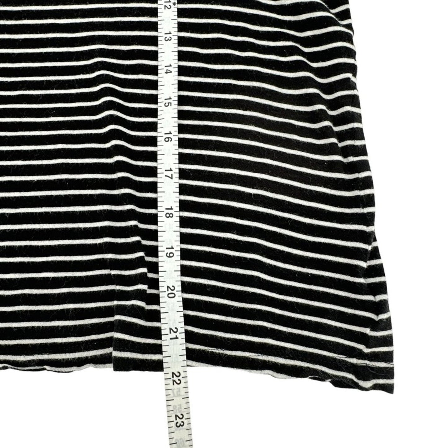 RtA Quinton Tee Black Stripe S