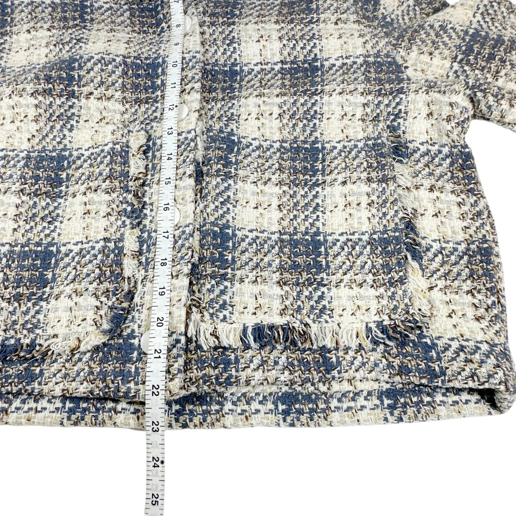 BLANKNYC Once In A Lifetime Cropped Shacket S - flyKAMP