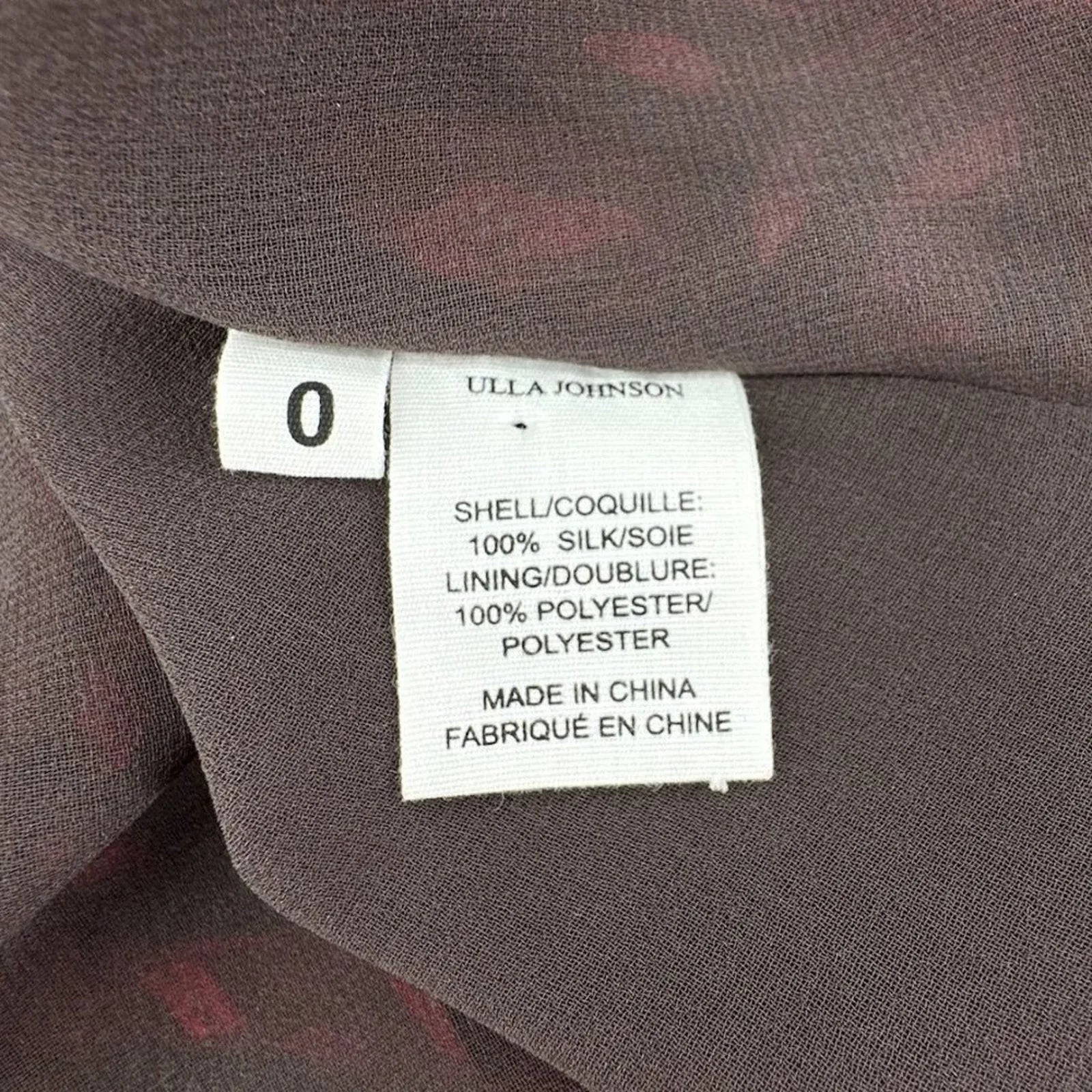 ULLA JOHNSON Anika Midi Dress in Fuchsia Size 0 - flyKAMP