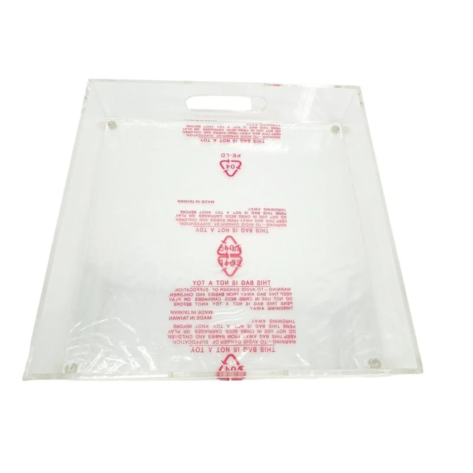 ACRYLIC 12" Square Insertable Tray - flyKAMP
