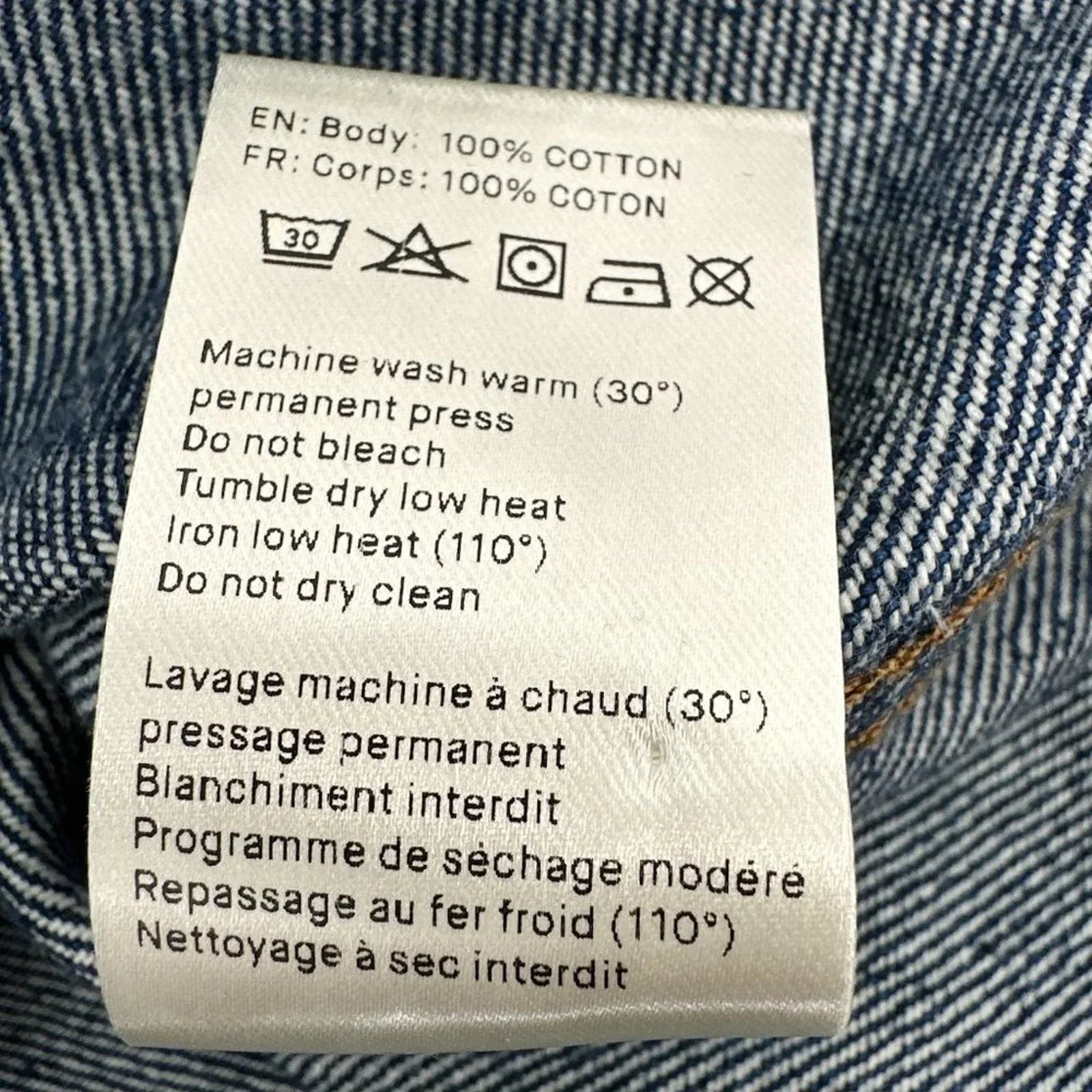 NANUSHKA Maren Denim Jacket M - flyKAMP