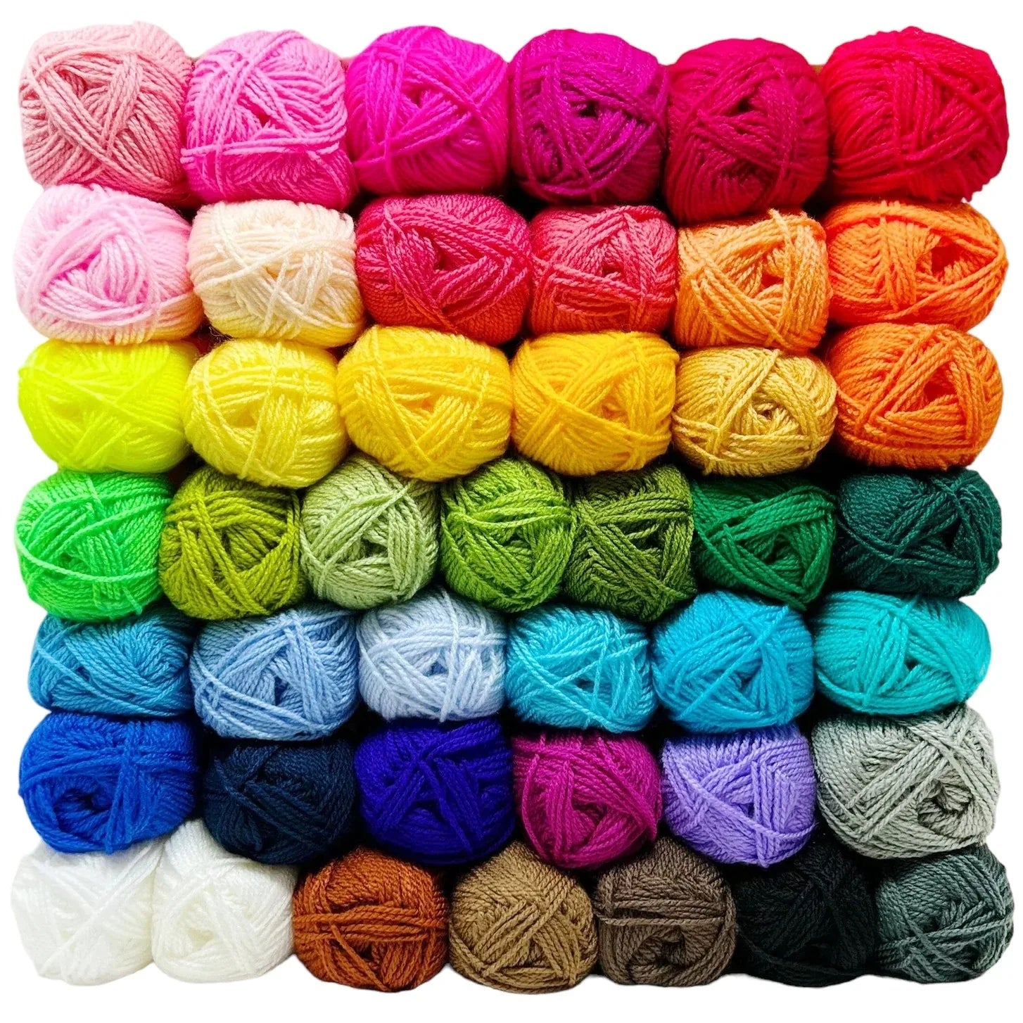 FAVORITO YARN The Whole Rainbow! 44 Skeins - flyKAMP