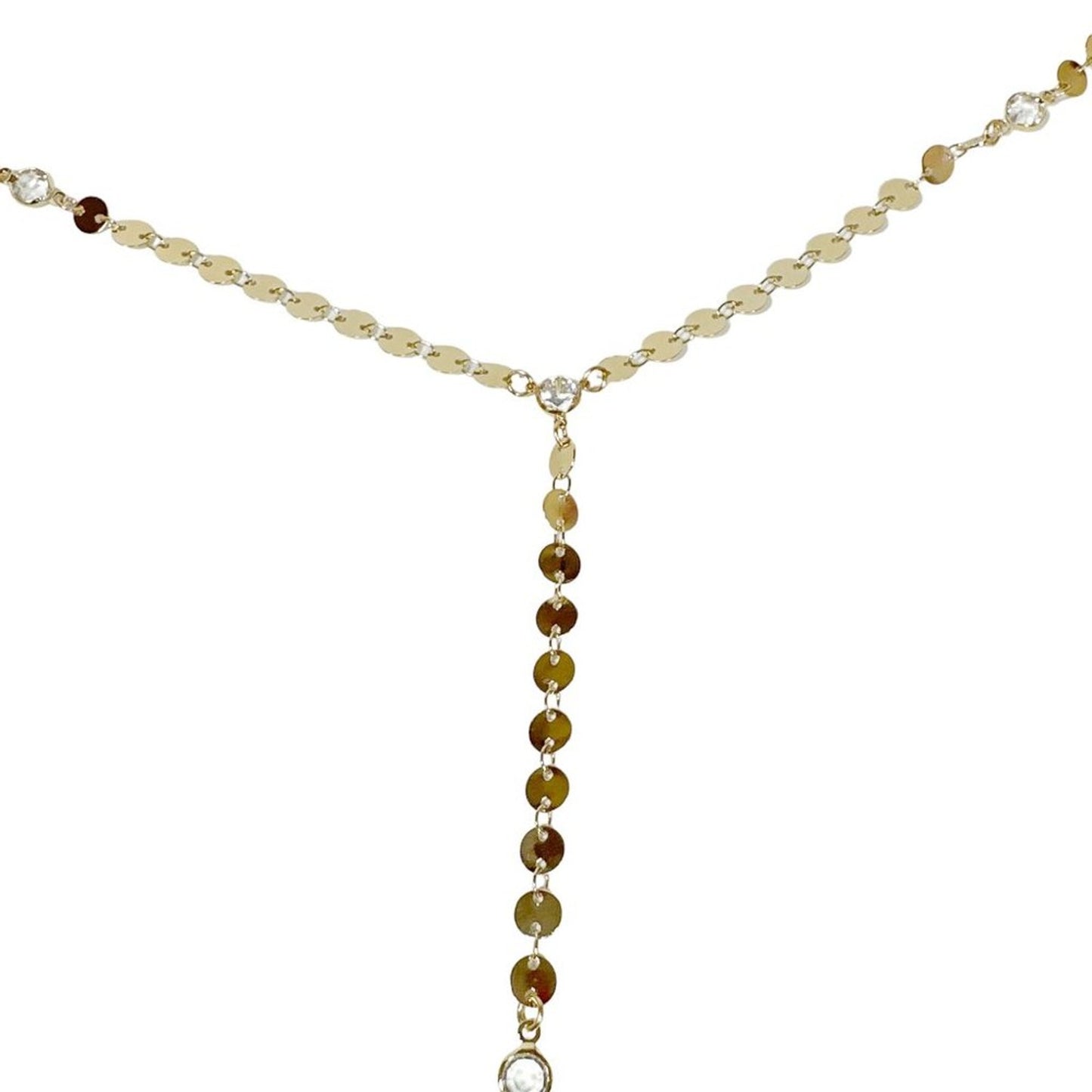 L GEORGE Designs Spencer Y Necklace