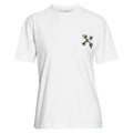 OFF WHITE Embroidered Mini Floral Arrows Tee S - flyKAMP