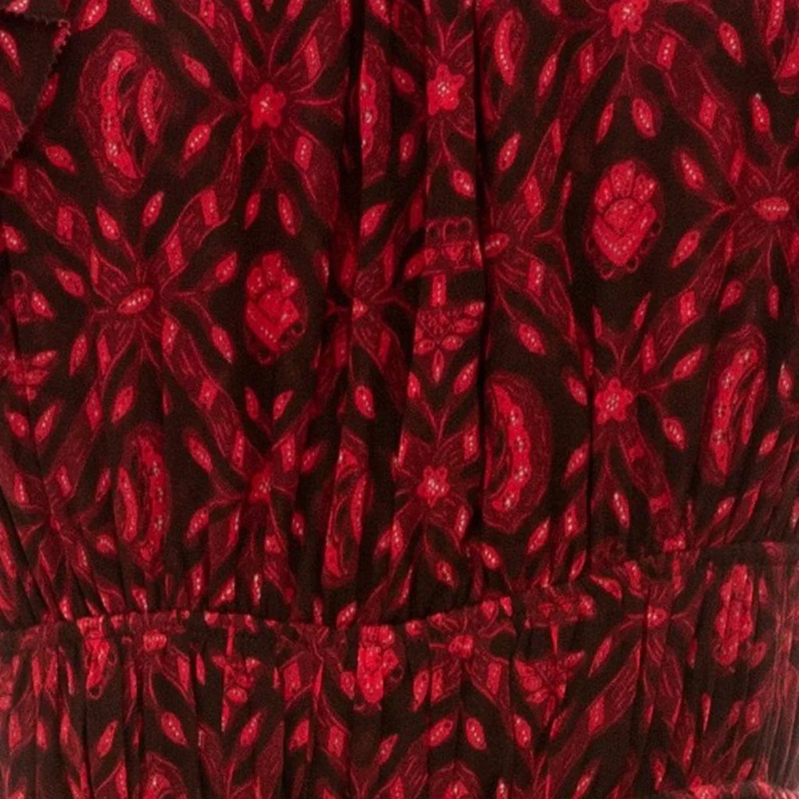 ULLA JOHNSON Anika Midi Dress in Fuchsia Size 0 - flyKAMP