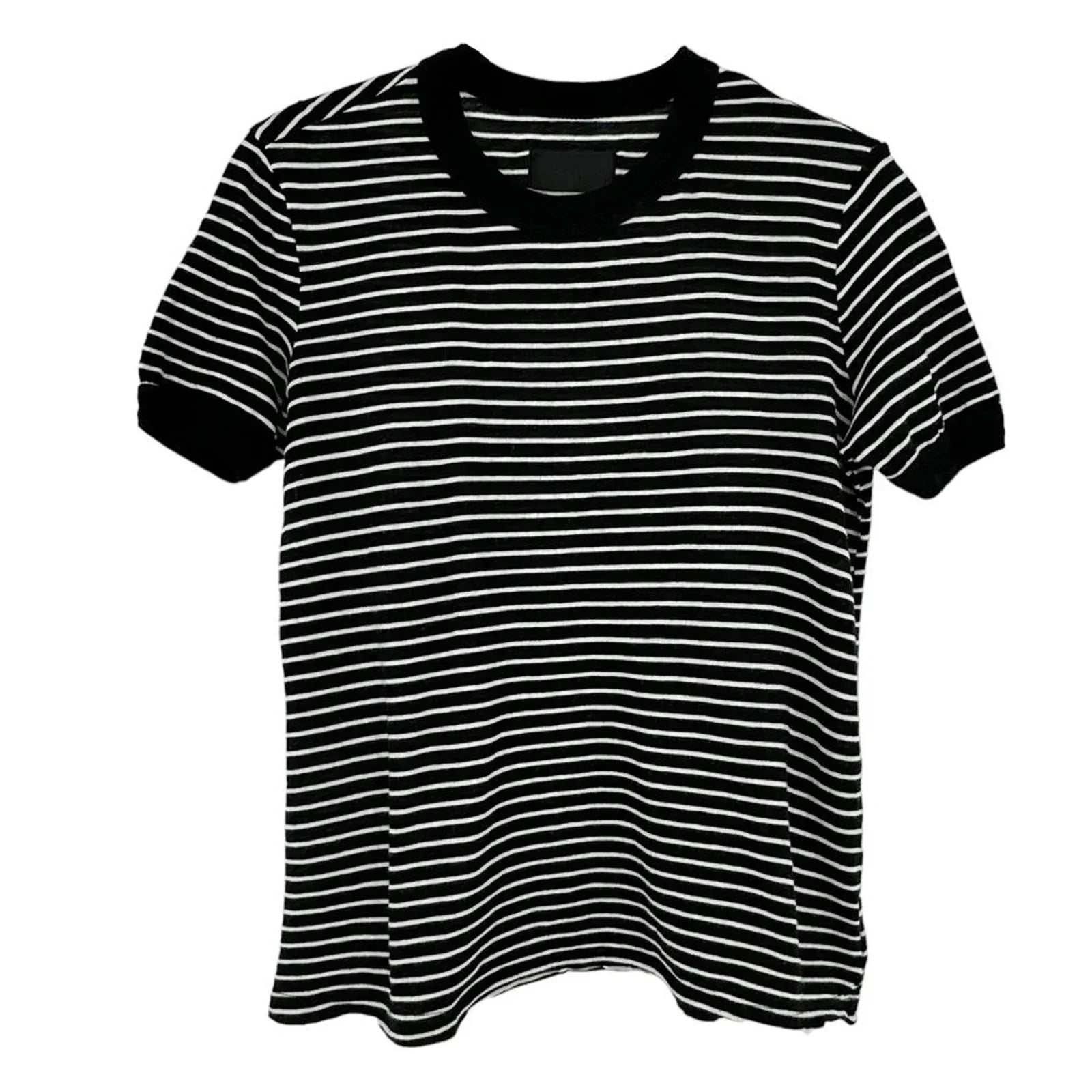 RtA Quinton Tee Black Stripe S - flyKAMP