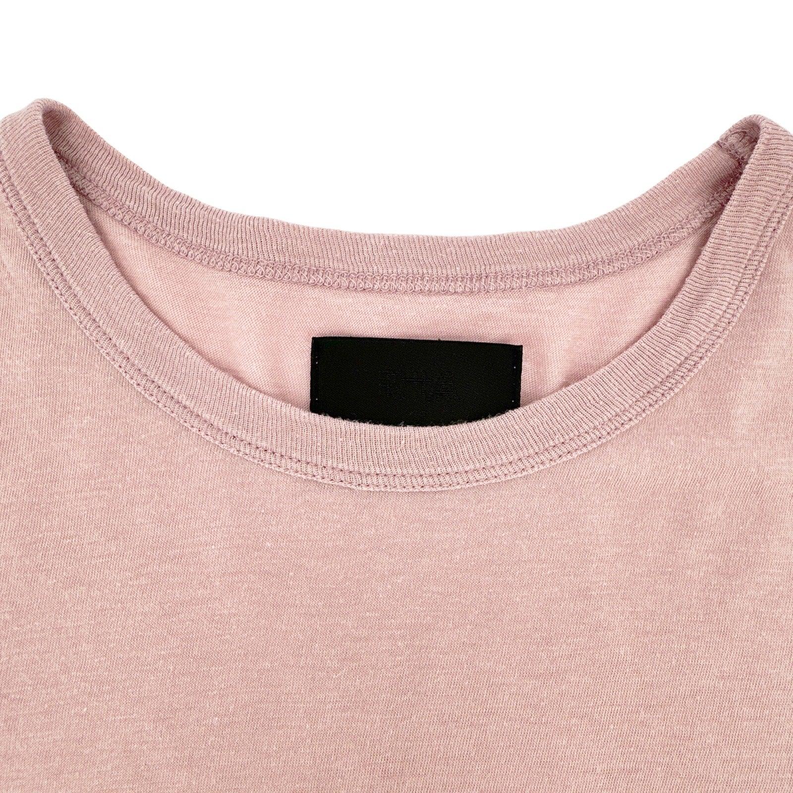 RtA Quinton Ringer Tee Shirt in Blush S - flyKAMP