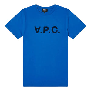 A.P.C. VPC Logo Tee Royal Blue XS