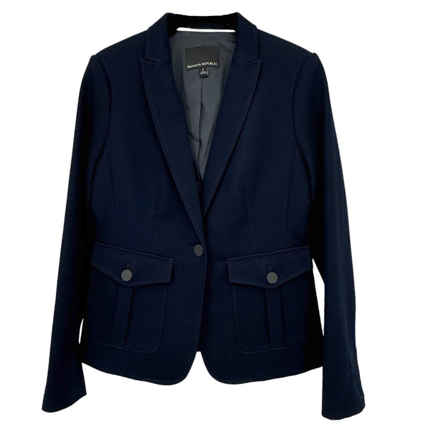 BANANA REPUBLIC Utility Hacking Jacket in Navy 2