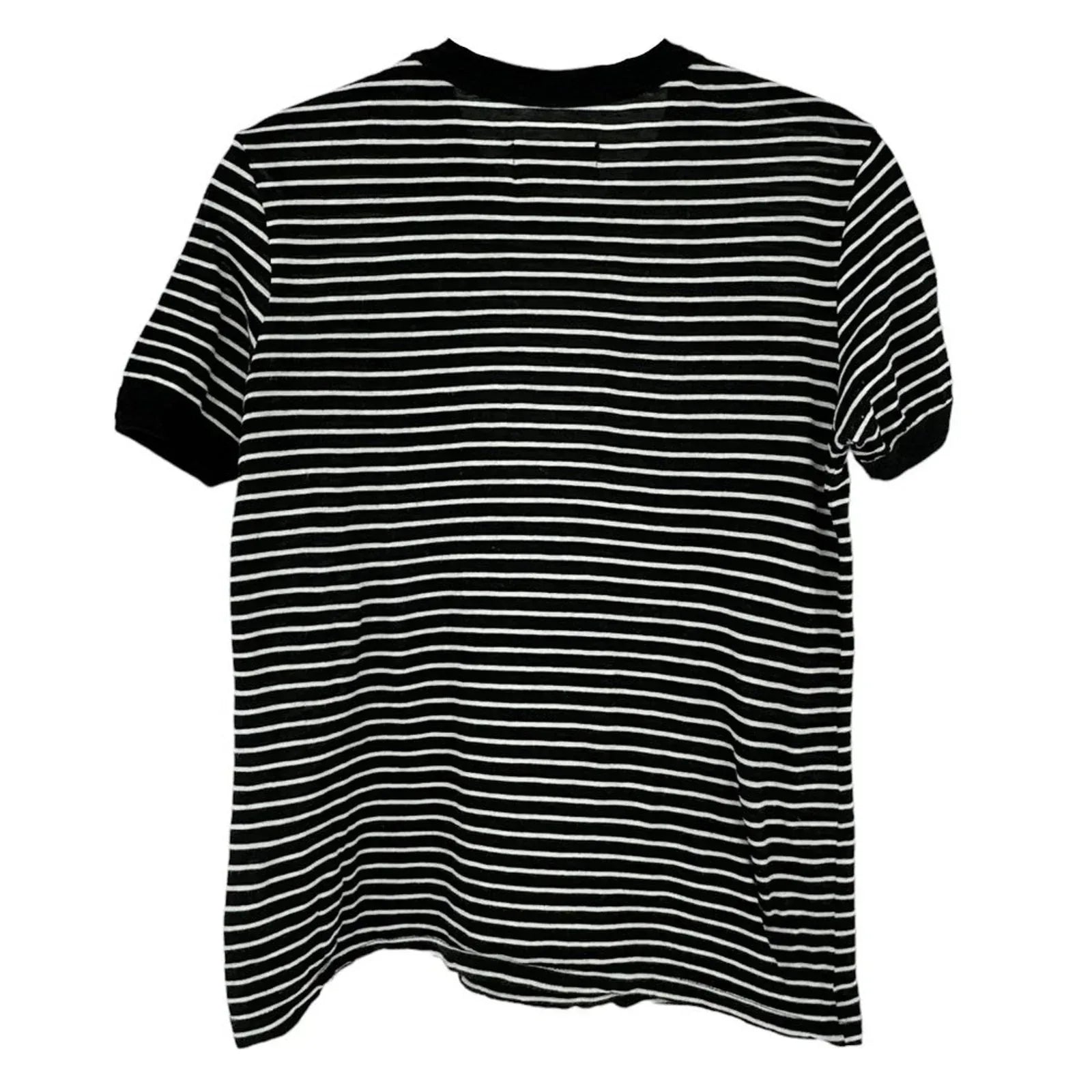 RtA Quinton Tee Black Stripe S - flyKAMP