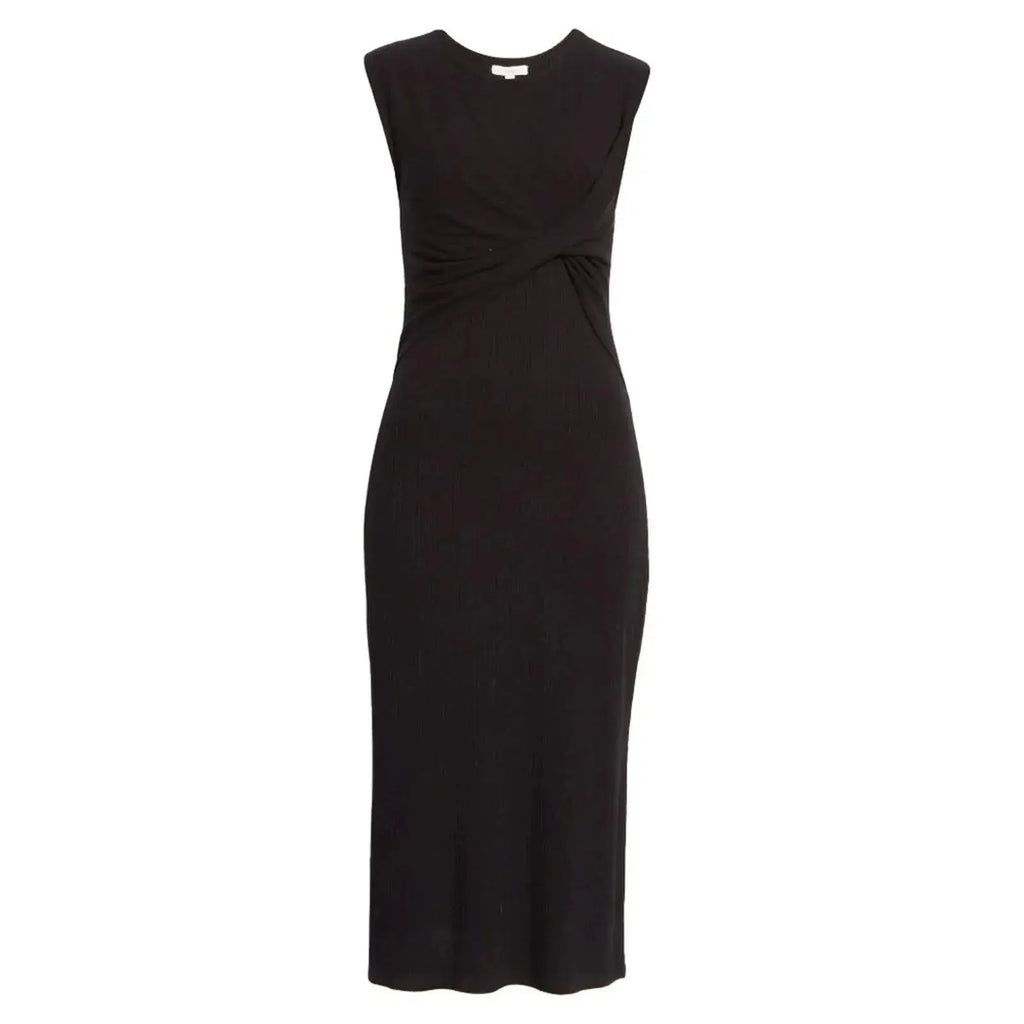 JOIE Eos Knotted Jersey Dress XS - flyKAMP