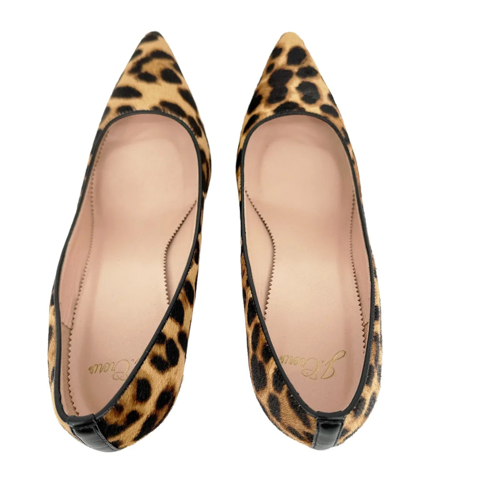 J.CREW Elsie pumps in Leopard Calf Hair 6.5 - flyKAMP