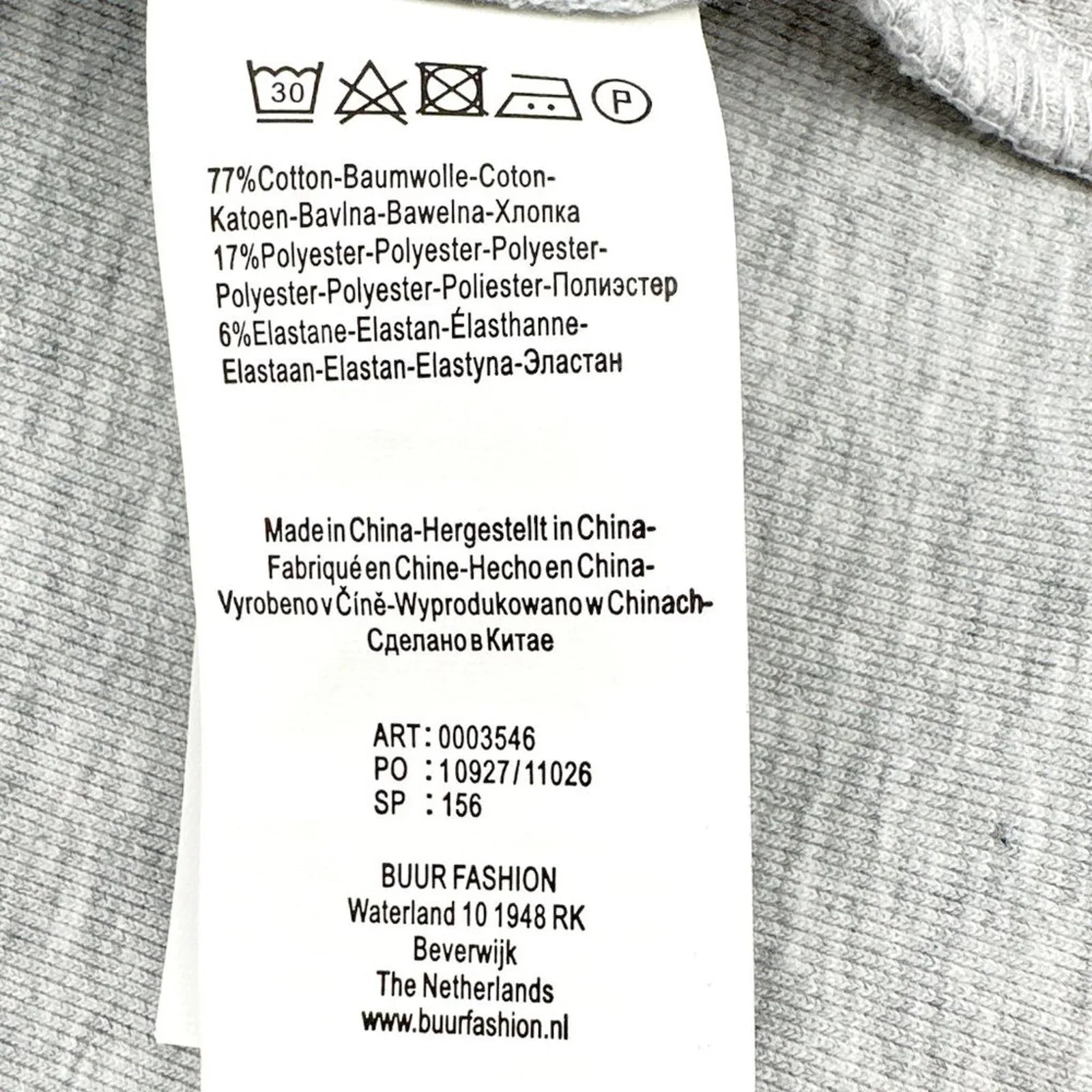 YEST Sweatshirt Blazer in Light Grey 2 - flyKAMP