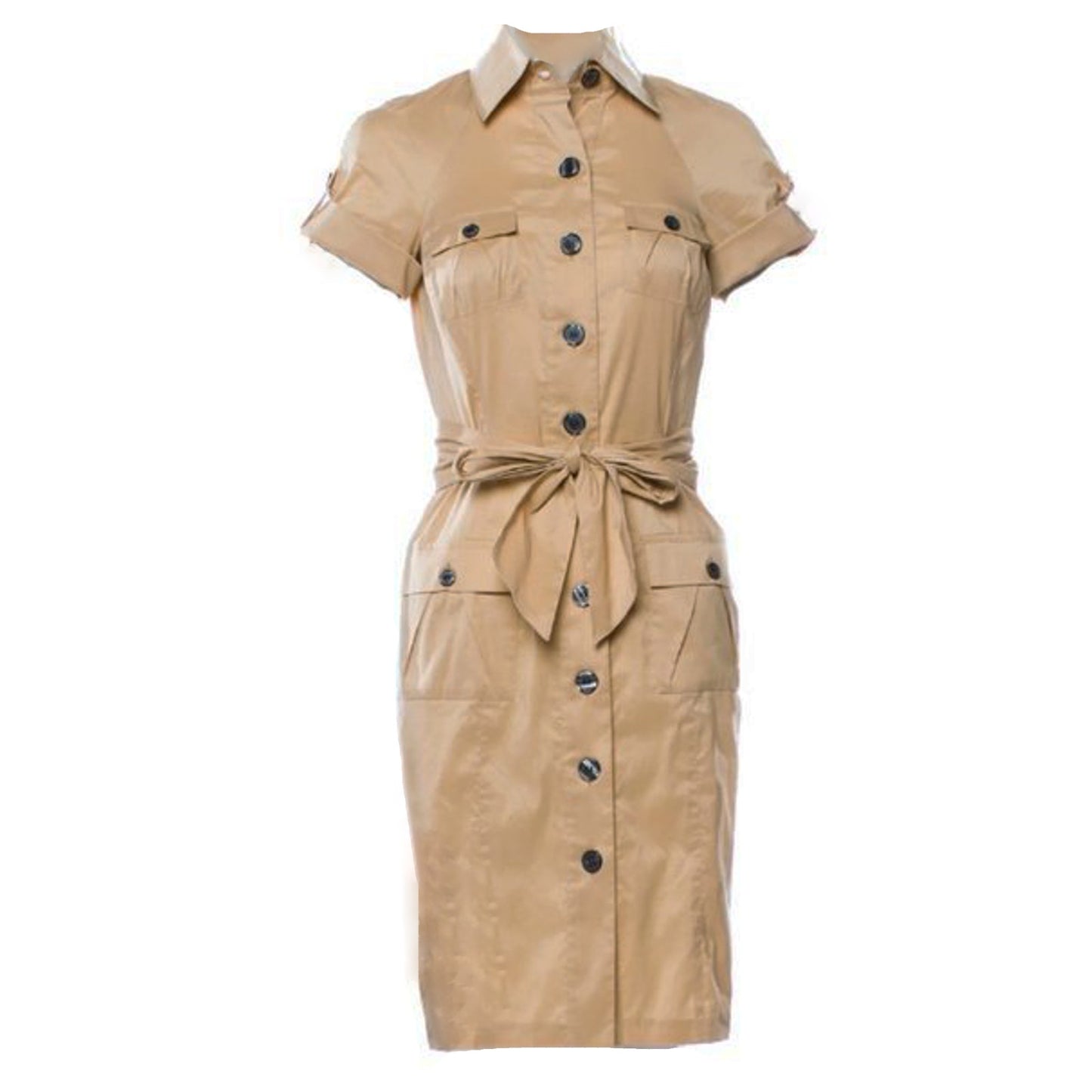 DIANE Von FURSTENBERG DVF Clive Safari Dress Size 0