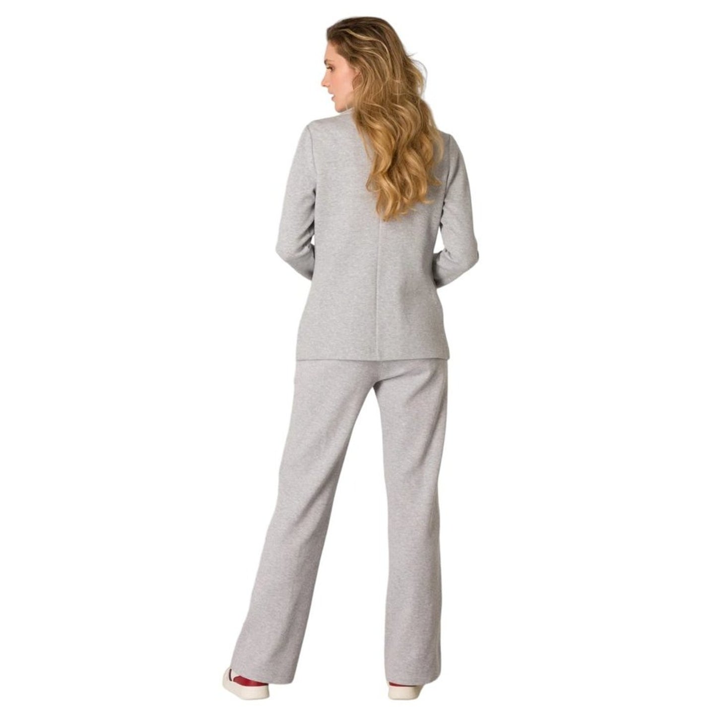 YEST Sweatshirt Blazer in Light Grey 2