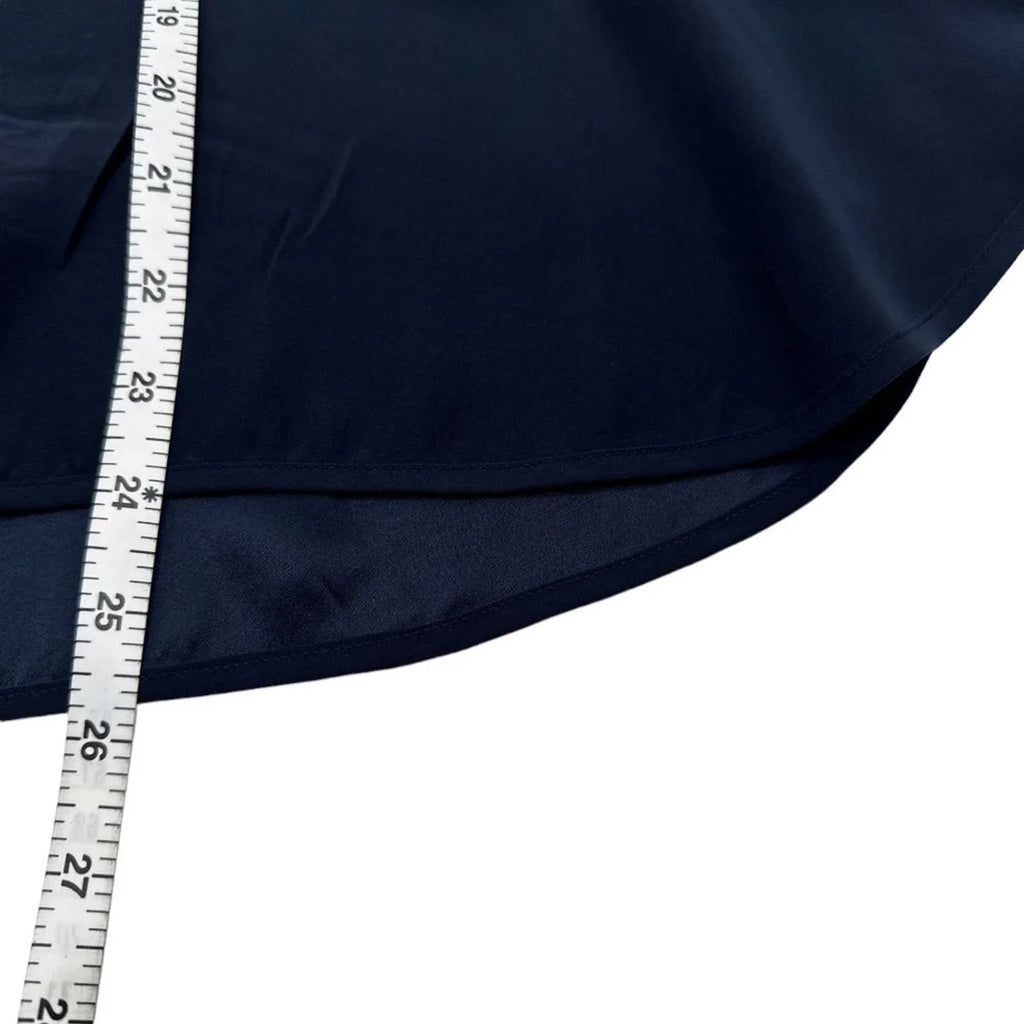 ELIZABETH and JAMES Vivi Crochet Trim Silk Top S - flyKAMP