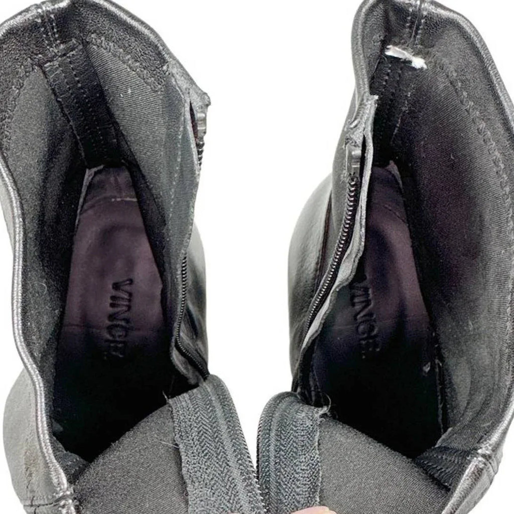 VINCE Brannen Bootie in Black 7 - flyKAMP