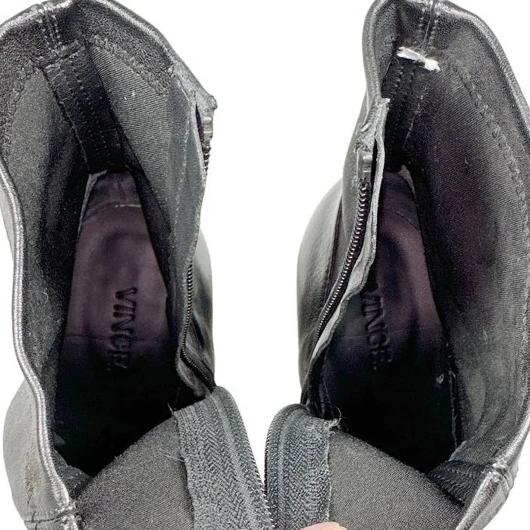 VINCE Brannen Bootie in Black 7 - flyKAMP