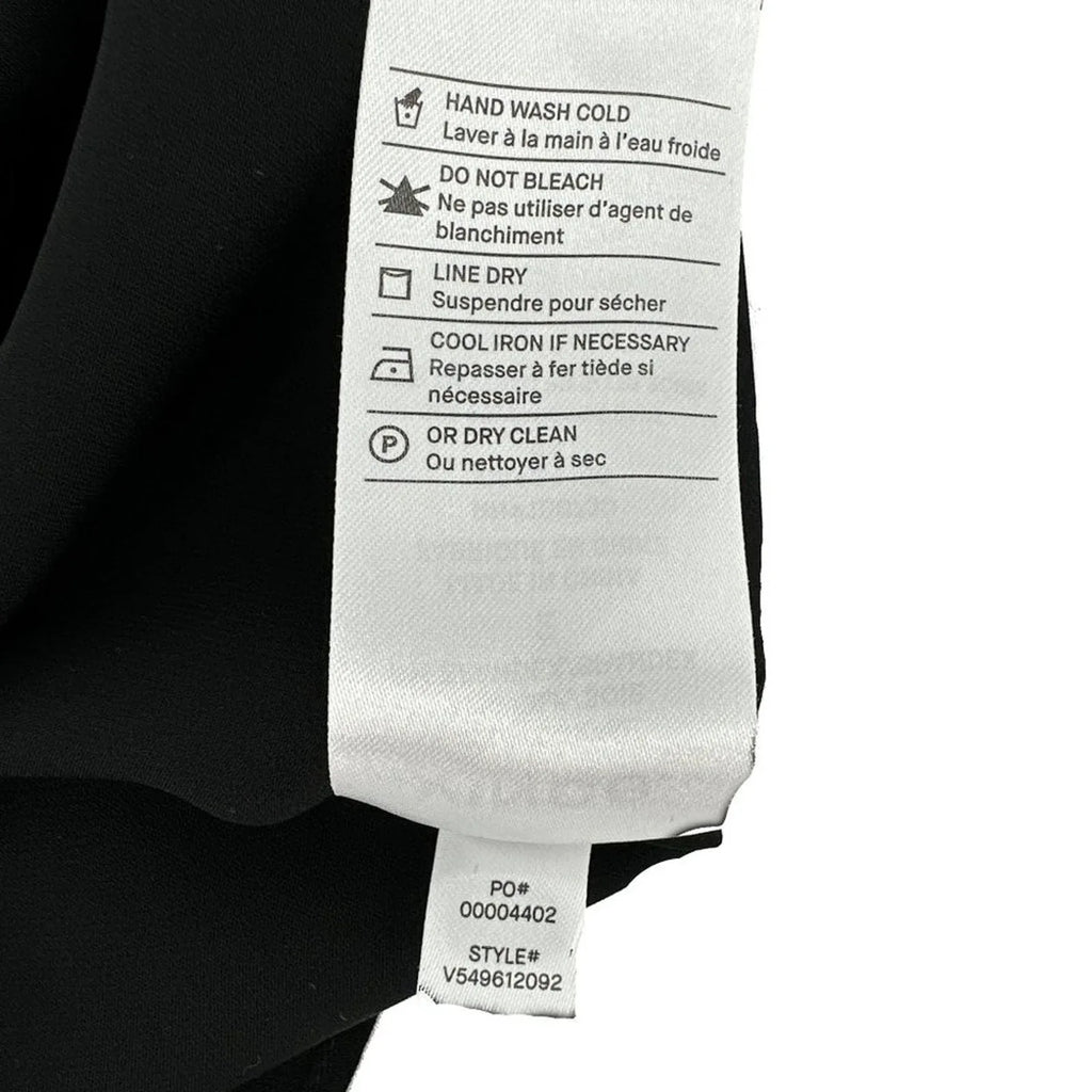VINCE Slim Fitted Popover Shirt Black 2 - flyKAMP
