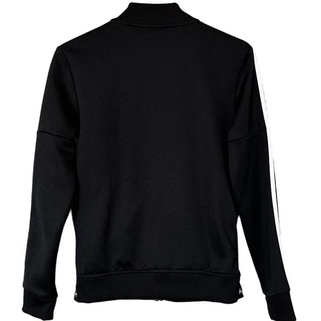 ADIDAS Tricot Snap Track Full Zip Sweatshirt Black XS - flyKAMP
