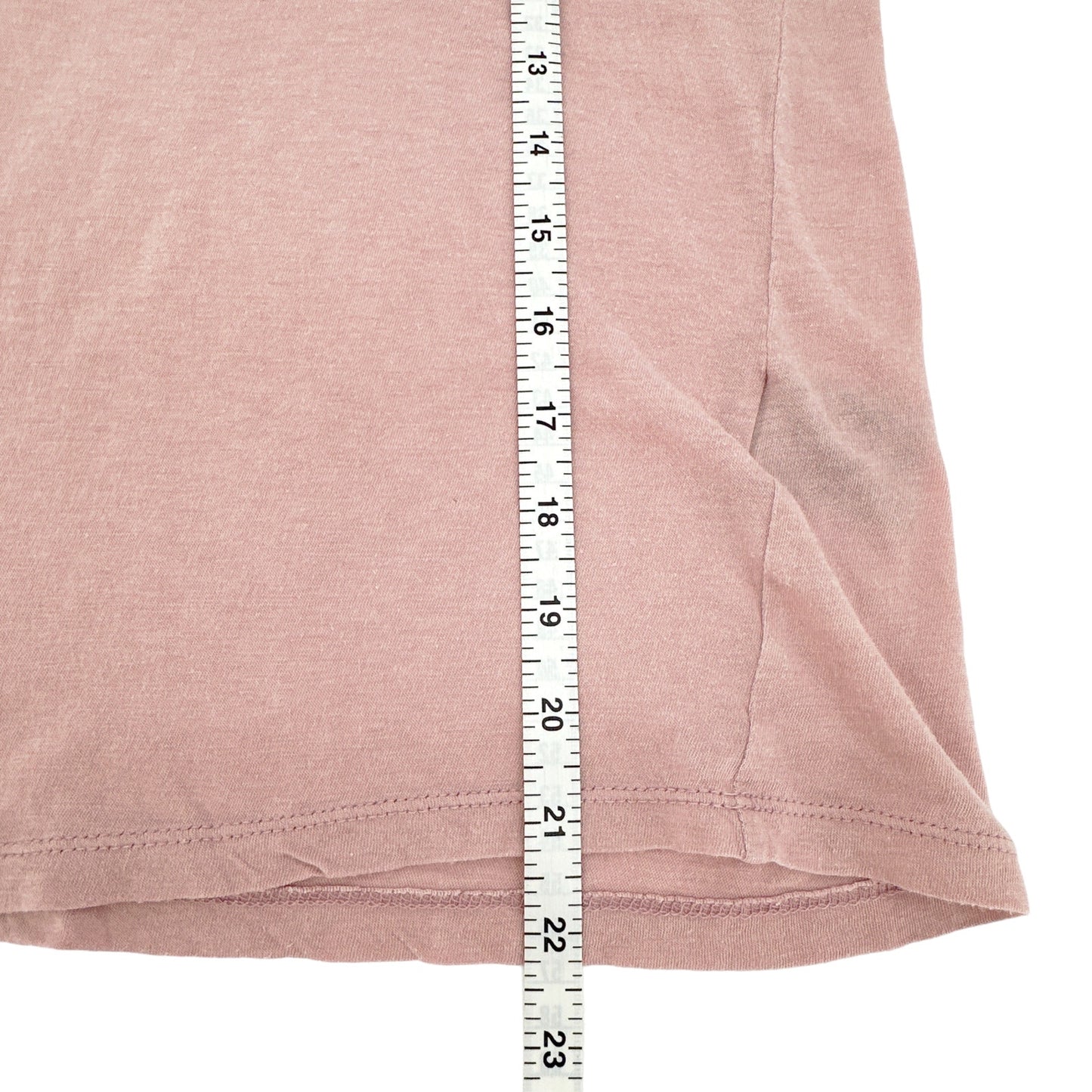 RtA Quinton Ringer Tee Shirt in Blush S