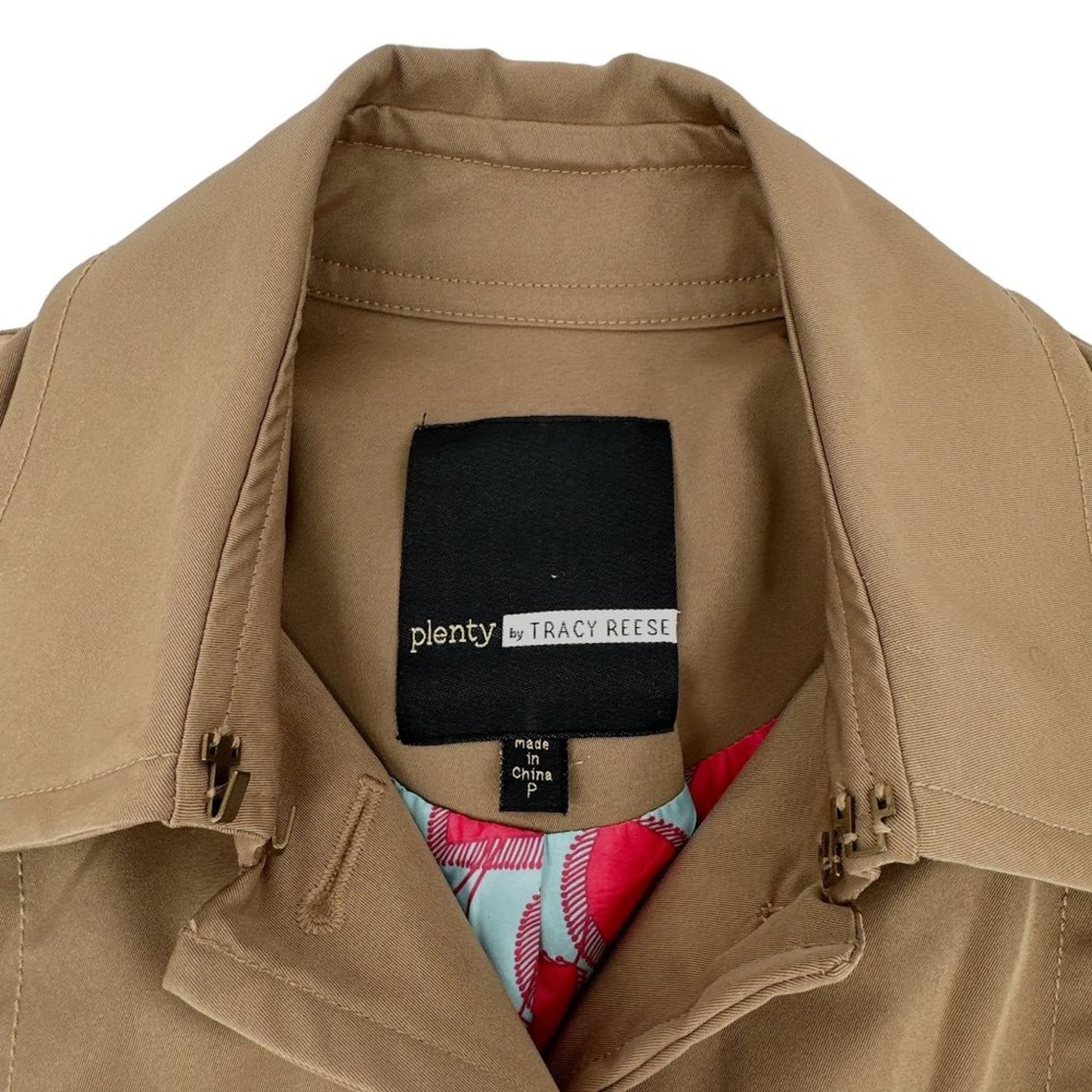 ANTHROPOLOGIE x PLENTY by TRACY REESE Corin Peplum Trench Coat XS