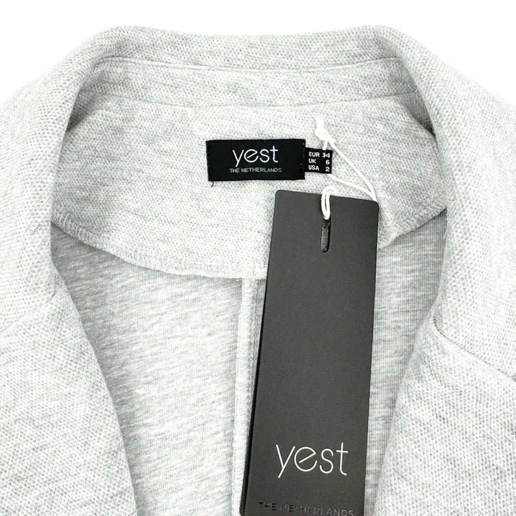 YEST Sweatshirt Blazer in Light Grey 2 - flyKAMP