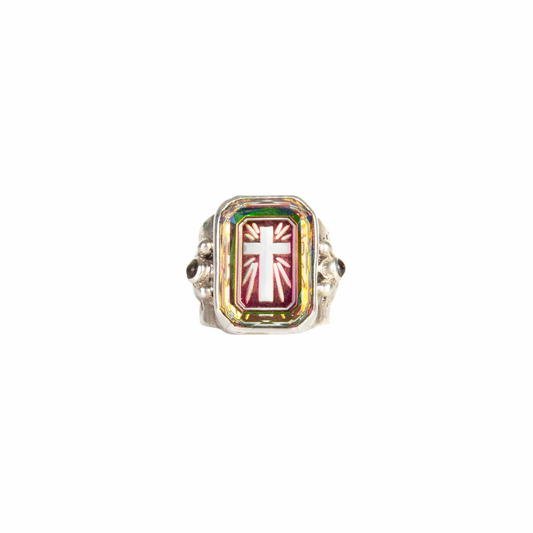 VIRGINS SAINTS & ANGELS VSA Miraculous Vibe Cross Ring 7