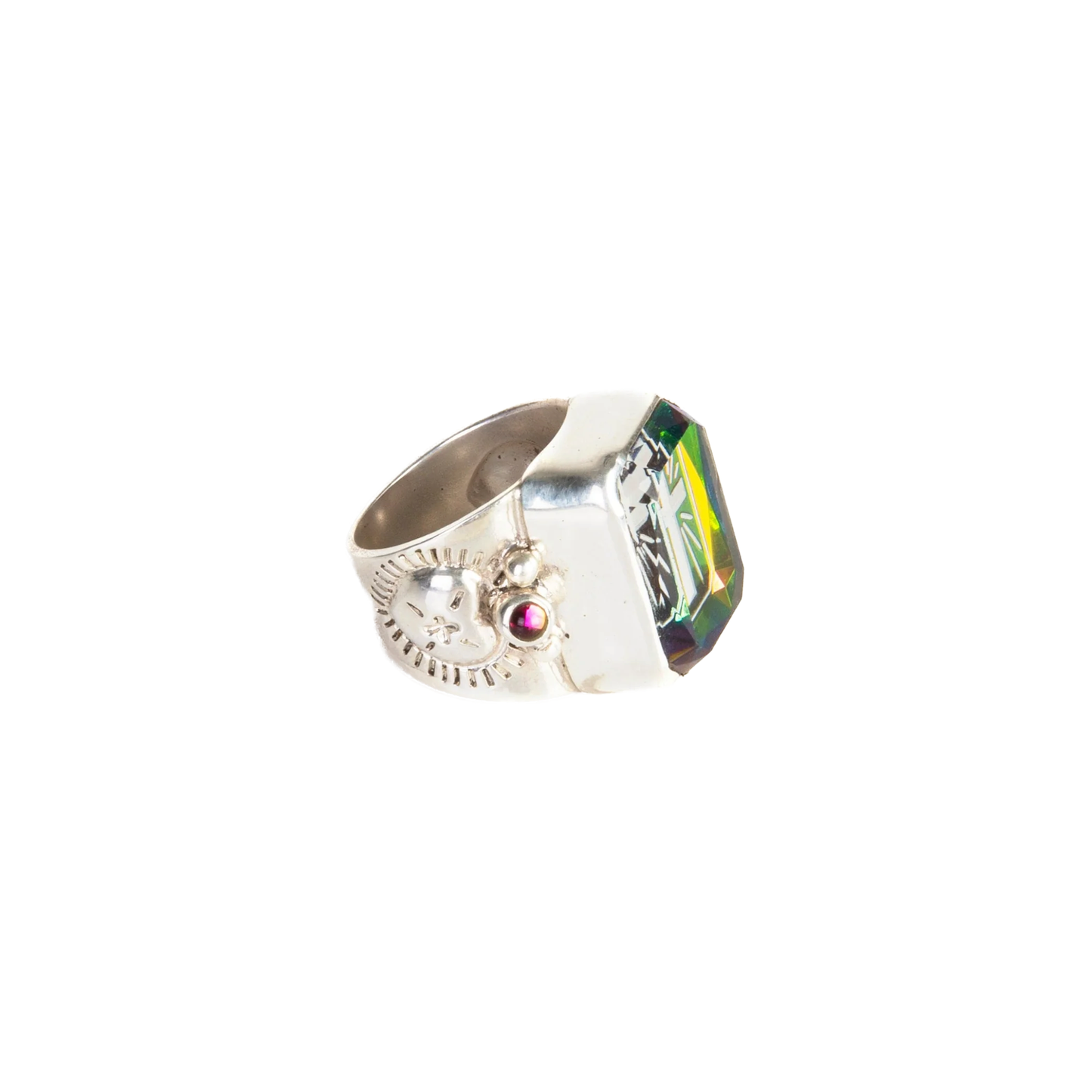 VIRGINS SAINTS & ANGELS VSA Miraculous Vibe Cross Ring 7