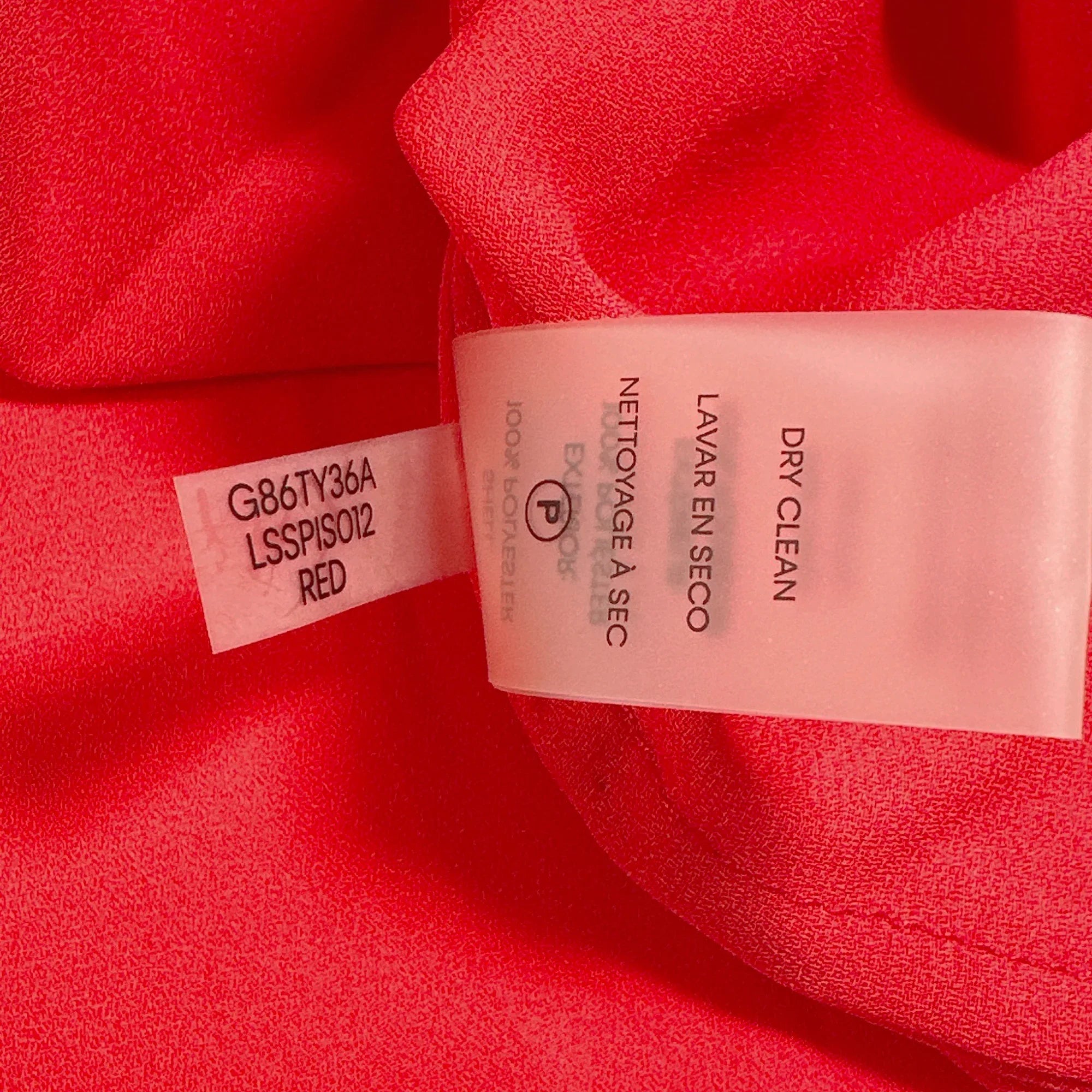 KARL LAGERFELD Paris Sakeri Ruffle Detail Blouse S - flyKAMP