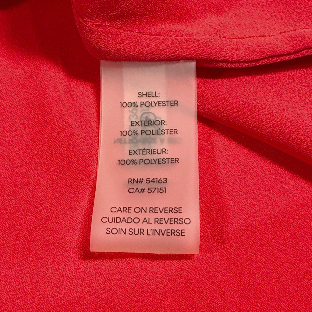 KARL LAGERFELD Paris Sakeri Ruffle Detail Blouse S - flyKAMP