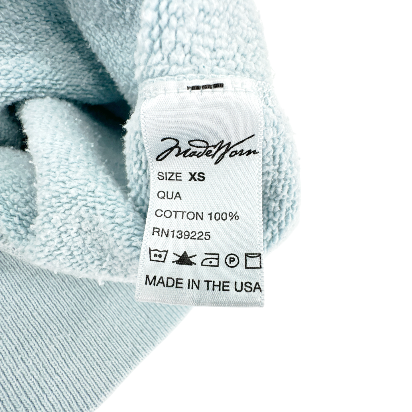 MADEWORN Rock The Rolling Stones 1975 Sweatshirt XS