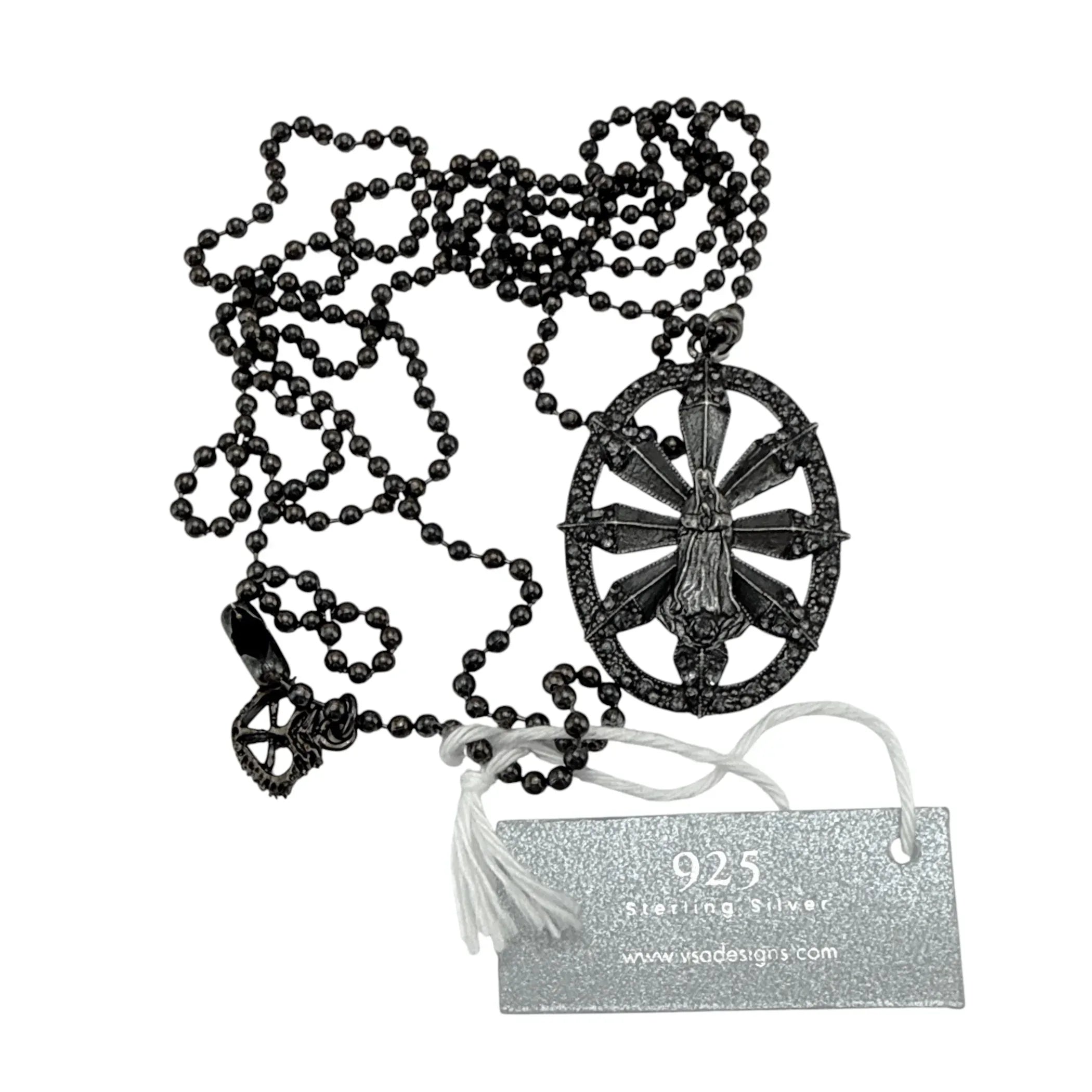 VIRGINS SAINTS & ANGELS VSA Twilight Virgin Charm in Gunmetal - flyKAMP