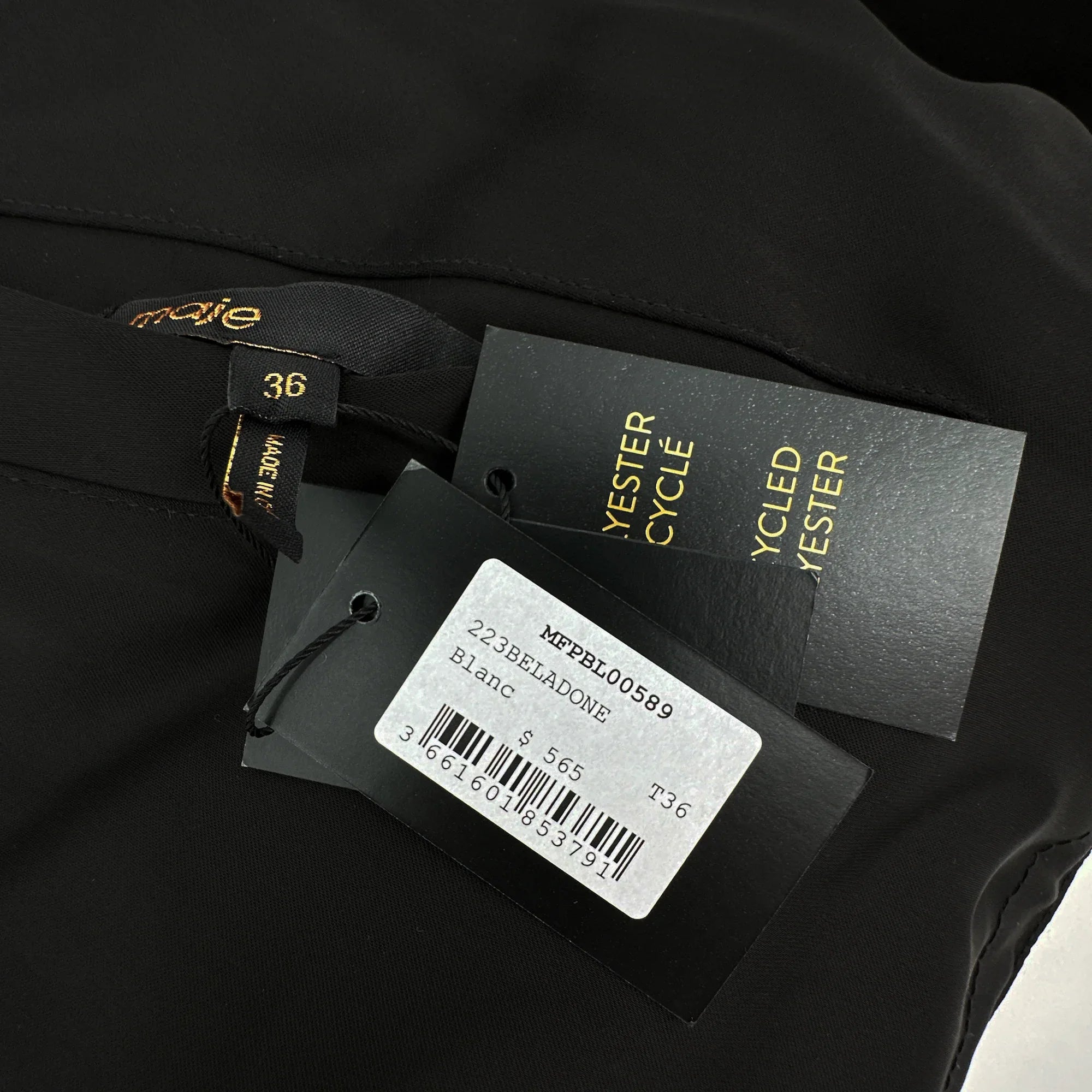 MAJE Beladone Reversible Bomber Jacket S - flyKAMP