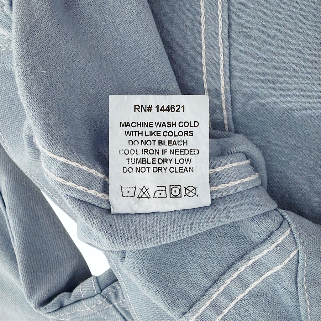 DENIMIST Moore Trucker Jacket in Malibu Blue M Denimist