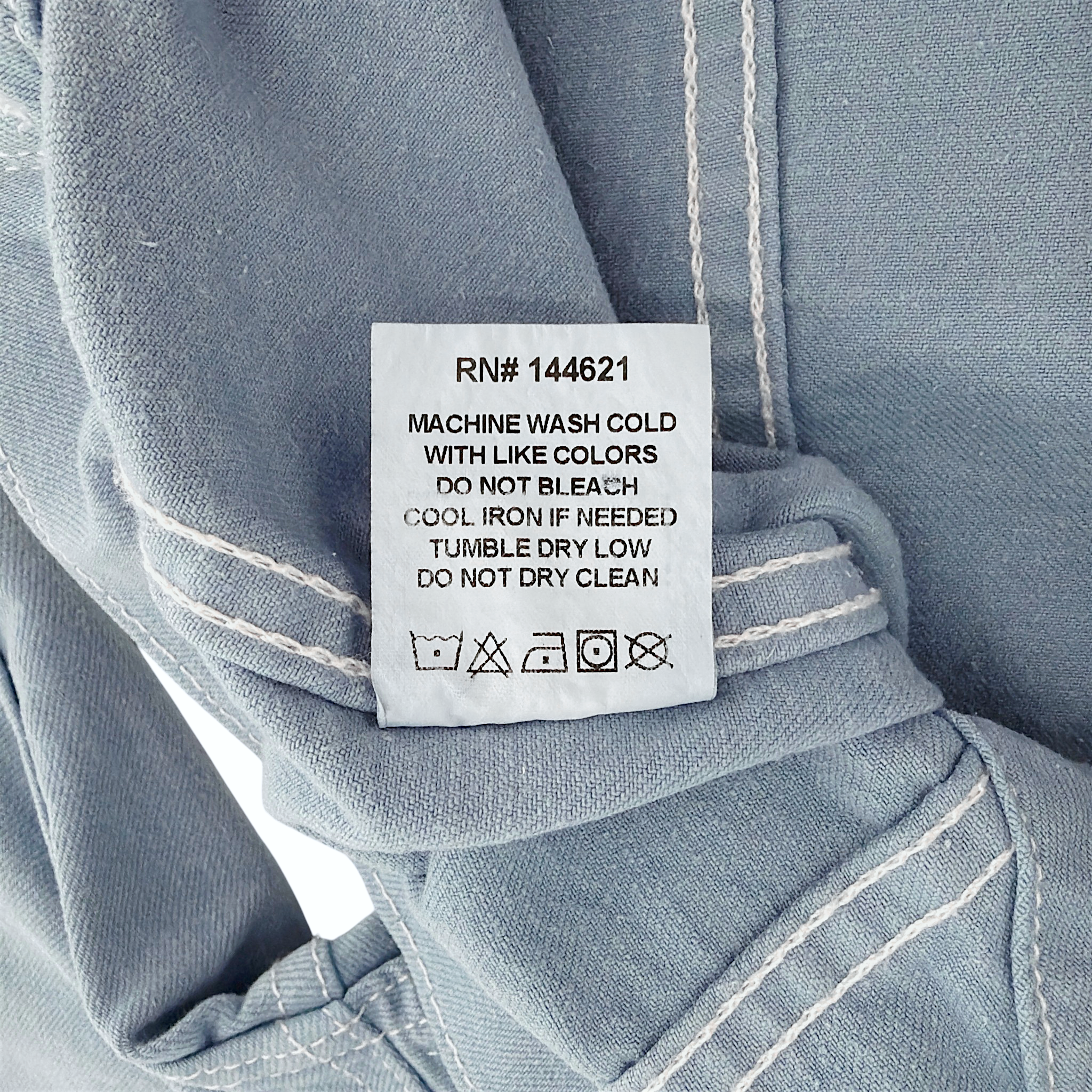 DENIMIST Moore Trucker Jacket in Malibu Blue M Denimist