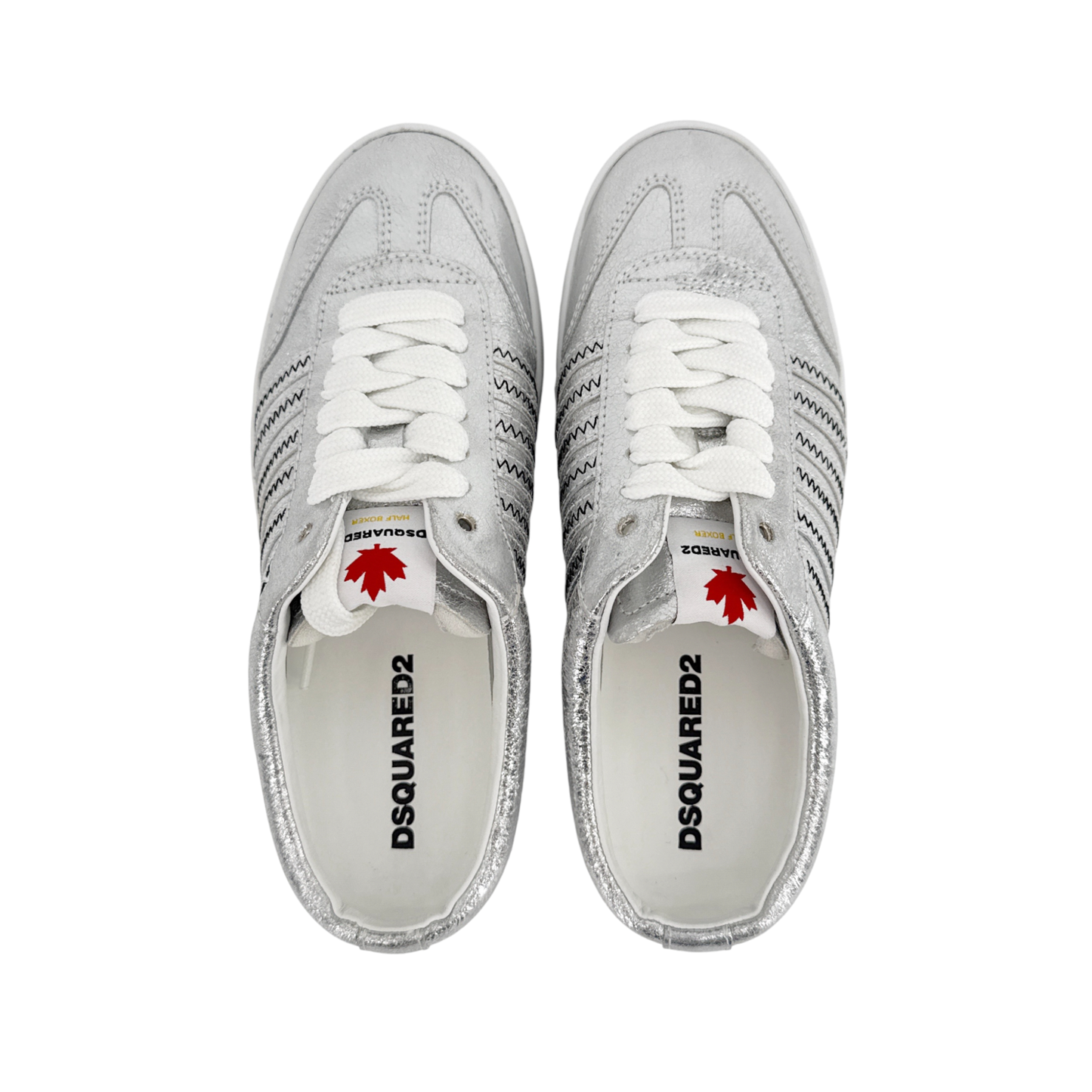 DSQUARED2 Boxer Sneakers with Open Back 37