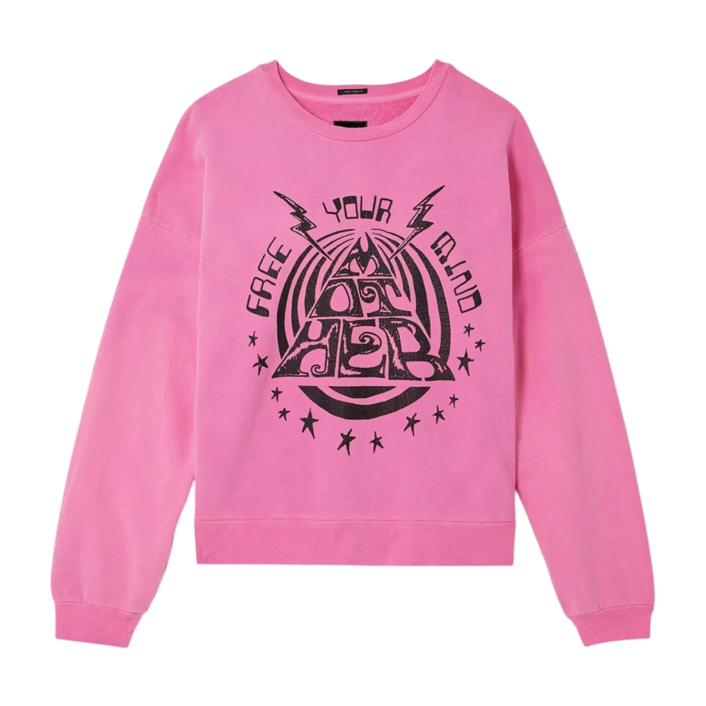 MOTHER The Drop Square Sweatshirt Mind Your Mother S - flyKAMP